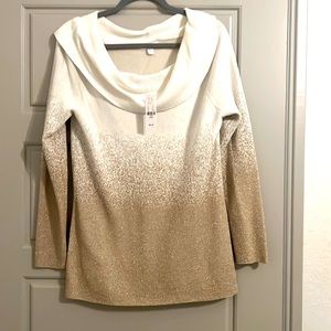 NWT New York & Co cowl neck sweater.